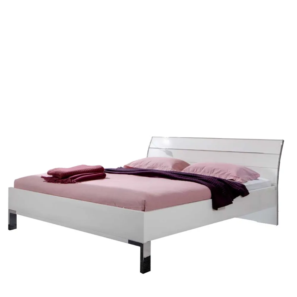 Wohnen Betten<Hohes Bett Shaker in Weiß
