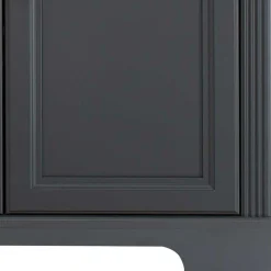 Wohnen Sideboards<Hohes Sideboard in Dunkelgrau & Eiche - Joe