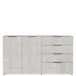Wohnen Sideboards<Hohes Sideboard in Hellgrau - Aquara