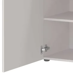 Wohnen Sideboards<Hohes Sideboard in Hellgrau - Aquara