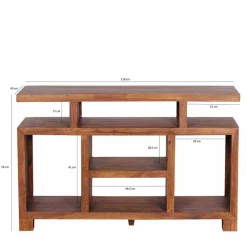 Wohnen Sideboards<Holz Design Sideboard Hoslo als offenes Regal