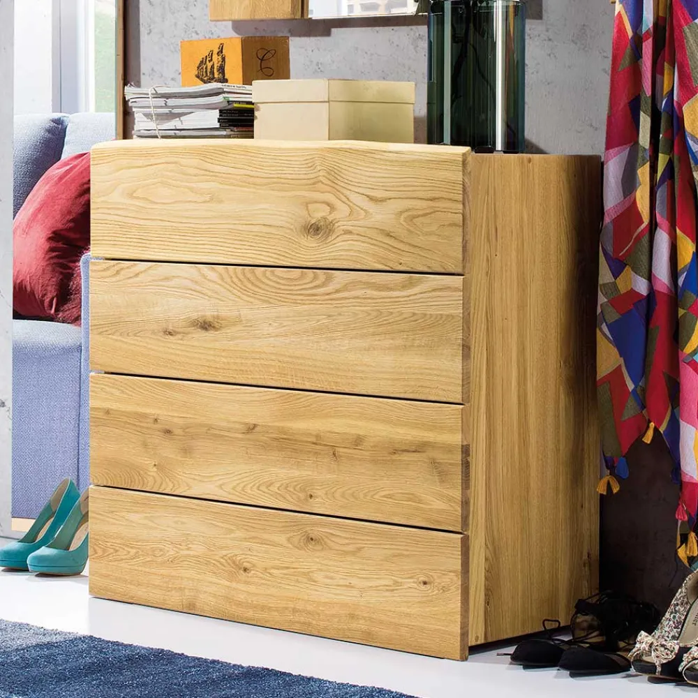 Wohnen Garderoben<Holz Garderoben Set aus Eiche - Avidora (vierteilig)