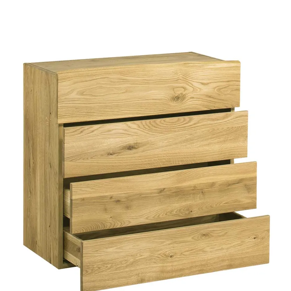 Wohnen Garderoben<Holz Garderoben Set aus Eiche - Avidora (vierteilig)
