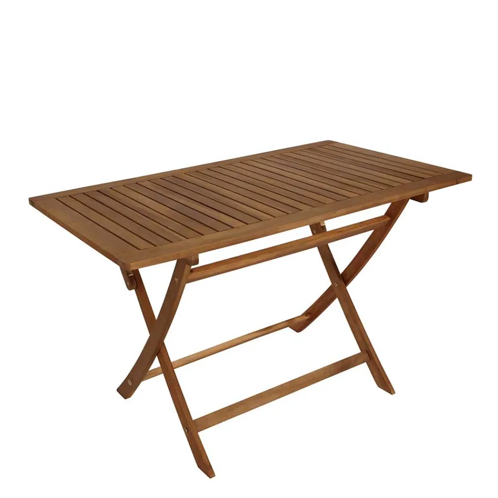 Wohnen Sitzgruppe<Holz Garten Sitzgruppe klappbar - Palma (fünfteilig)