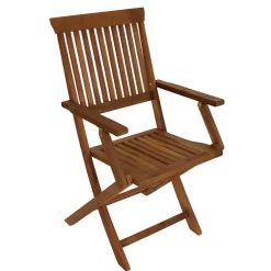 Wohnen Sitzgruppe<Holz Garten Sitzgruppe klappbar - Palma (fünfteilig)