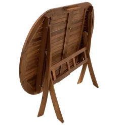 Wohnen Sitzgruppe<Holz Gartenmöbel klappbar - Tarina (siebenteilig)