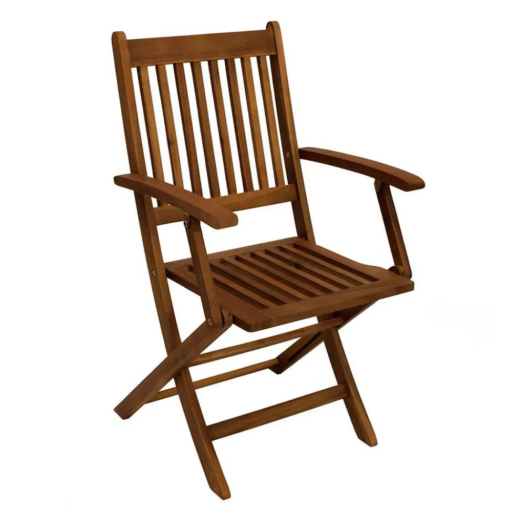 Wohnen Sitzgruppe<Holz Gartenmöbel klappbar - Tarina (siebenteilig)