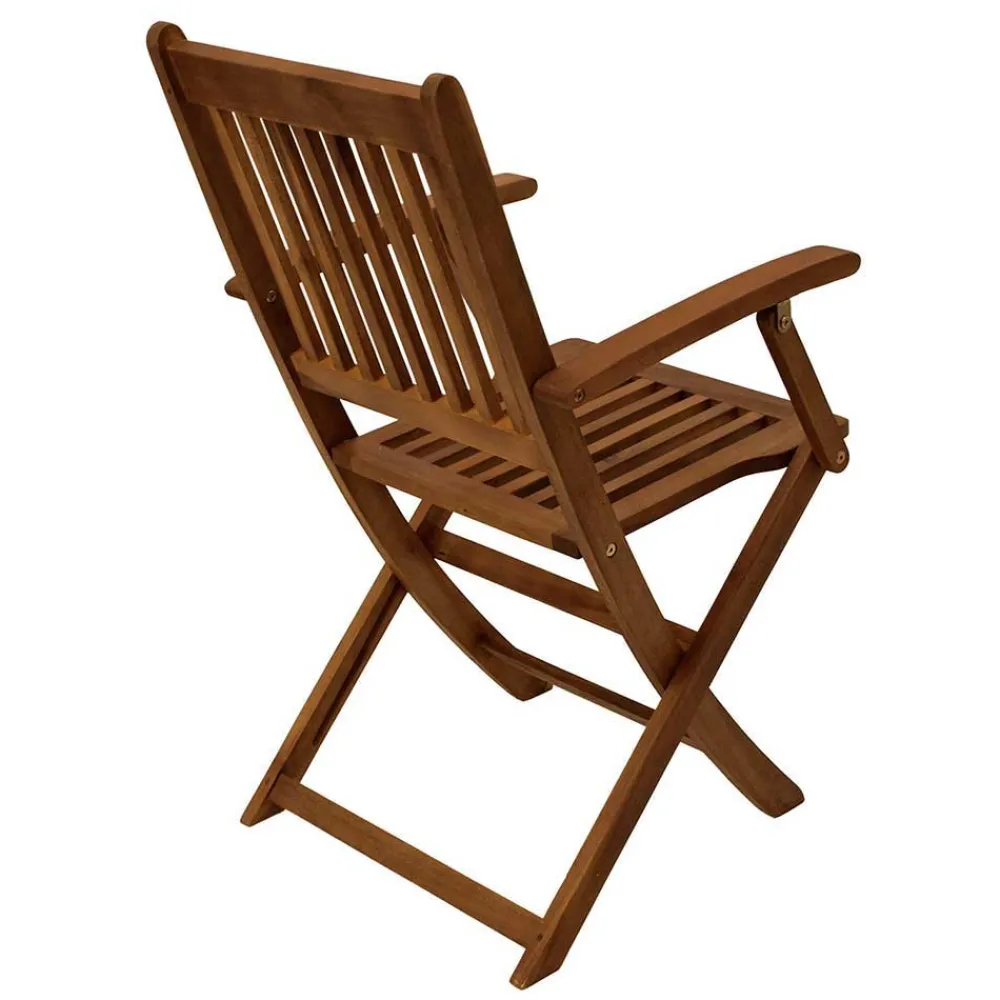 Wohnen Sitzgruppe<Holz Gartenmöbel klappbar - Tarina (siebenteilig)