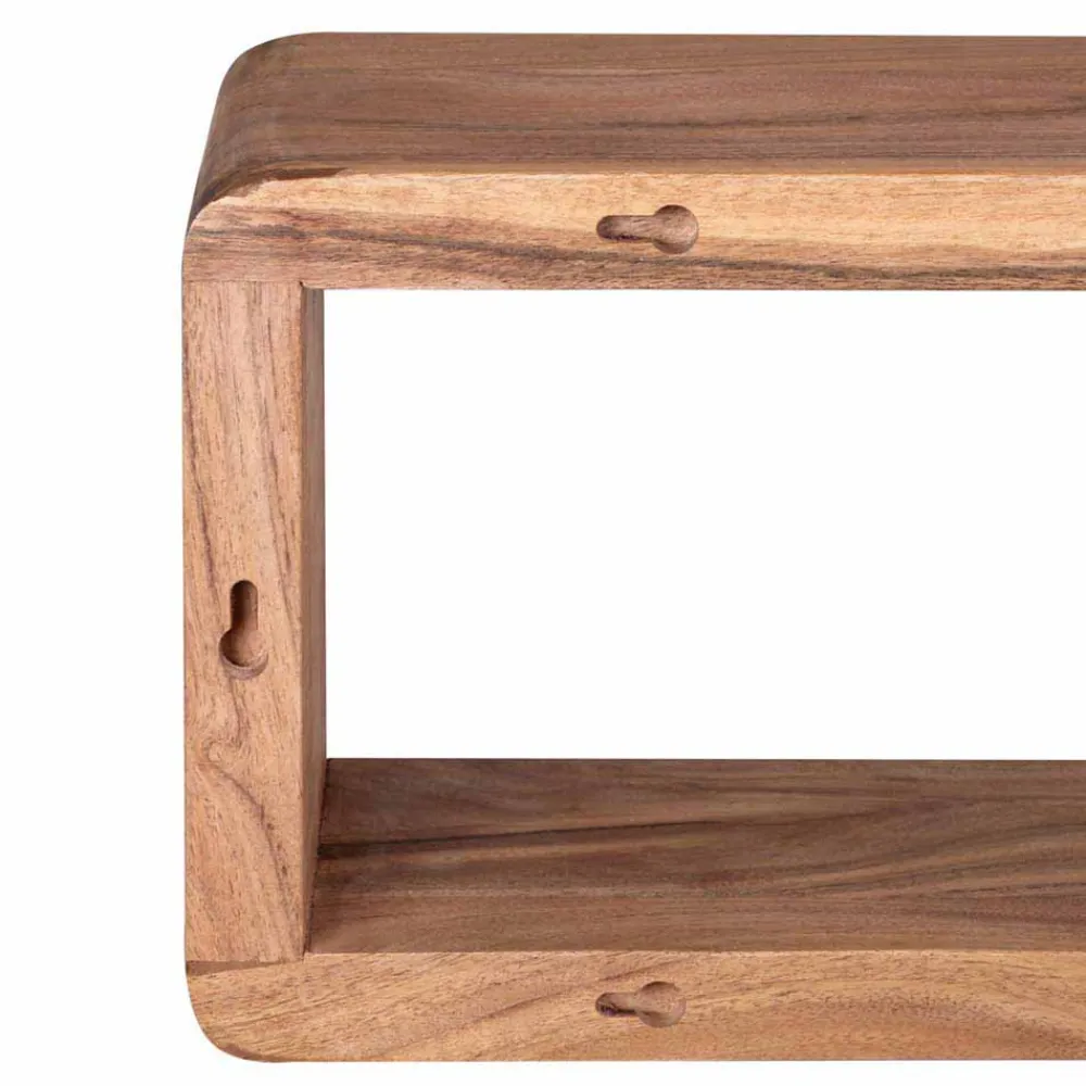 Wohnen Regale<Holz Hängeregal Set Drolivio im Stil modern (dreiteilig)