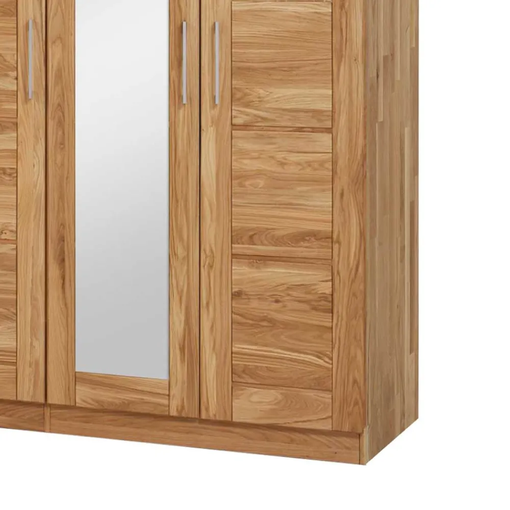 Wohnen Kleiderschränke<Holz Kleiderschrank Cranos aus Wildeiche