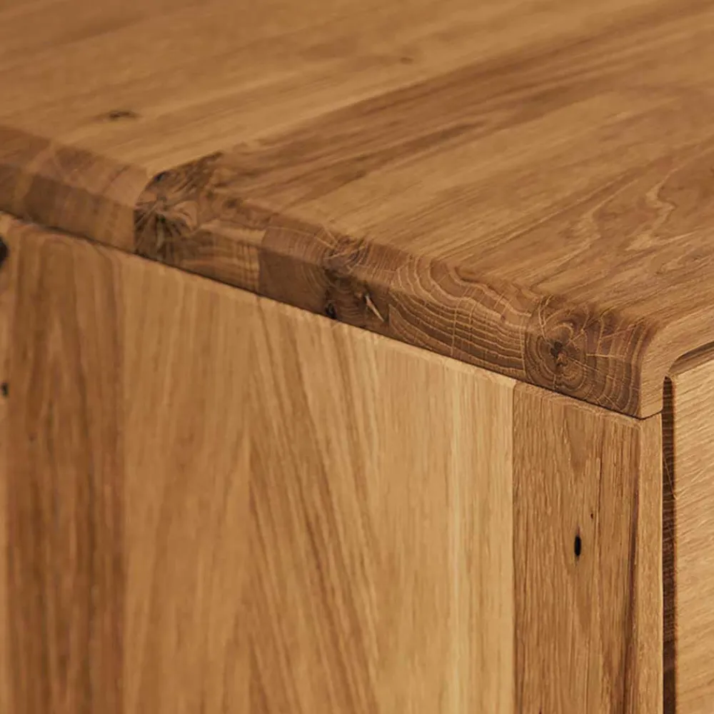 Wohnen Kommoden<Holz Nachtkommode aus Wildeiche - Eavy