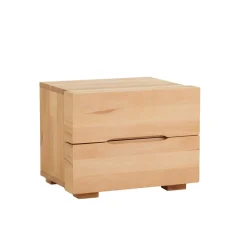 Wohnen Kommoden<Holz Nachtschrank Moritz mit Schubladen