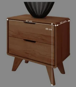 Wohnen Kommoden<Holz Nachttische mit Schubladen - Junola