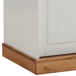 Wohnen Kleiderschränke<Holz Schrank mit Schiebetüren & Spiegel - Sibiuta