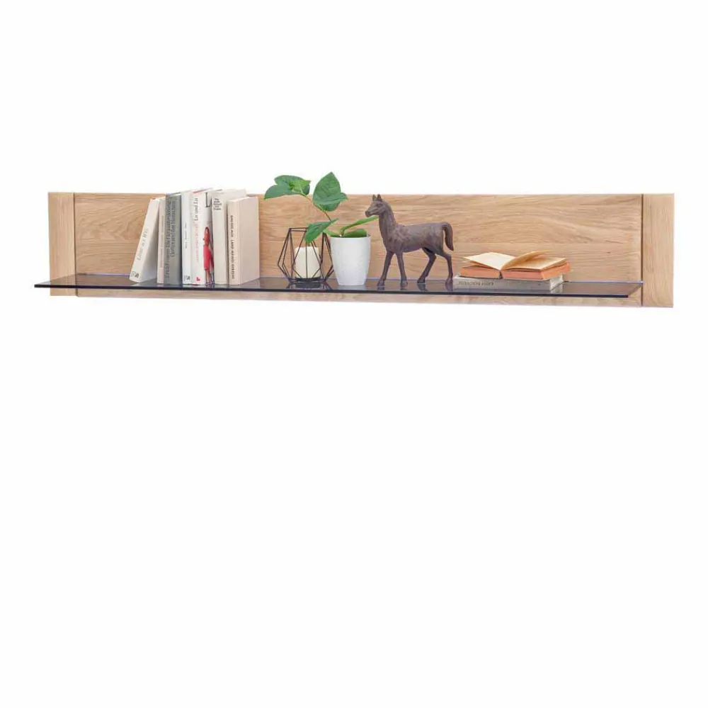 Wohnen Wohnwände<Holz Wohnkombination 328 cm breit - Vernella (vierteilig)