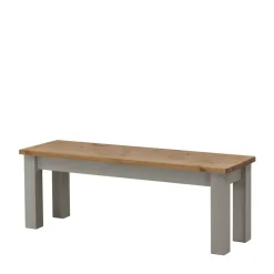 Wohnen Sitzbank<Holzbank Ziamora in Grau Kiefer massiv