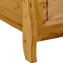Wohnen Betten<Holzbett Corabia mit Nachtkommoden (dreiteilig)