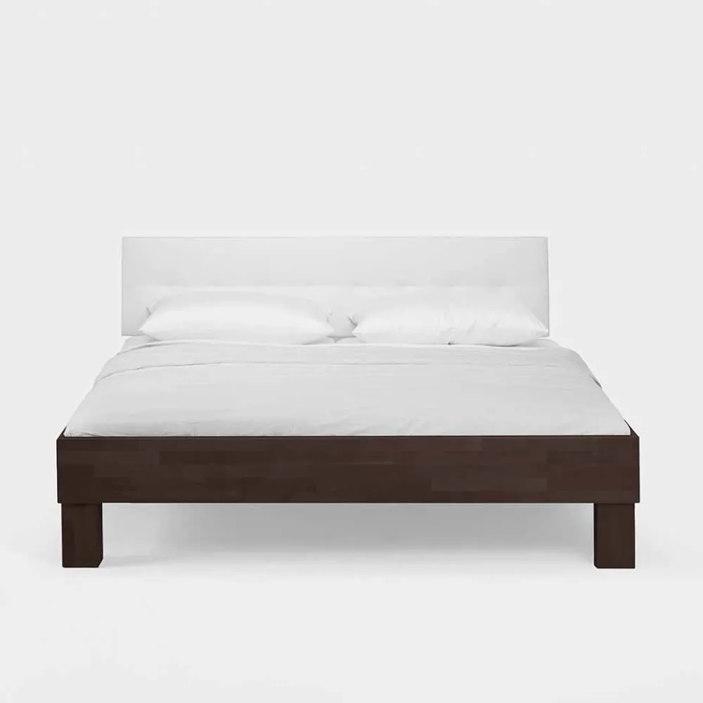 Wohnen Betten<Holzbett Valdis in Buche Wenge massiv