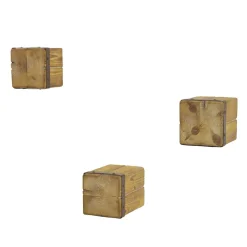 Wohnen Regale<Holzklotz Wandregale aus Tanne - Vicetto (dreiteilig)
