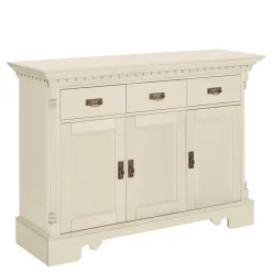 Wohnen Sideboards<Holzkommode in Cremefarben gewachst - Rospus