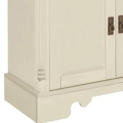 Wohnen Sideboards<Holzkommode in Cremefarben gewachst - Rospus