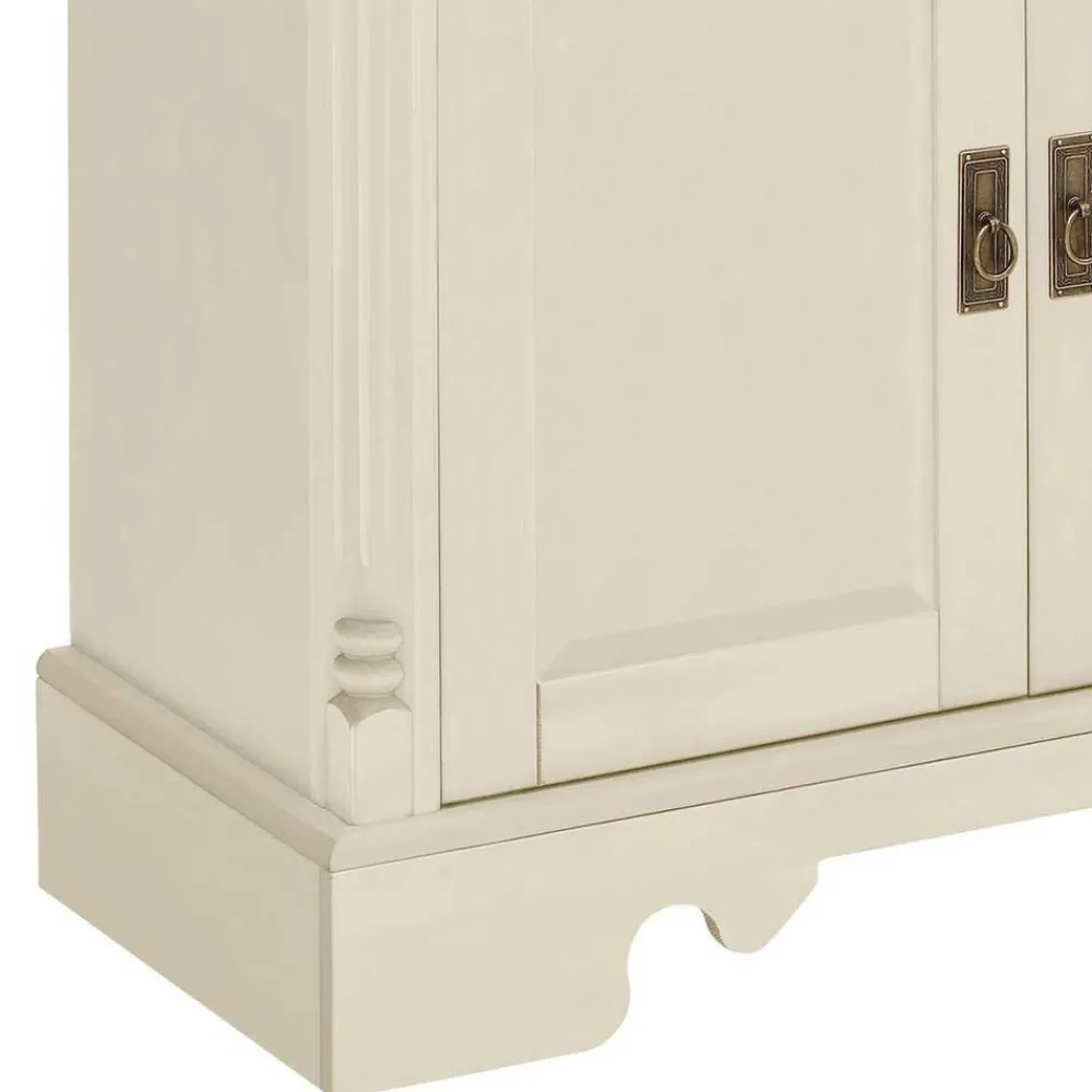 Wohnen Sideboards<Holzkommode in Cremefarben gewachst - Rospus