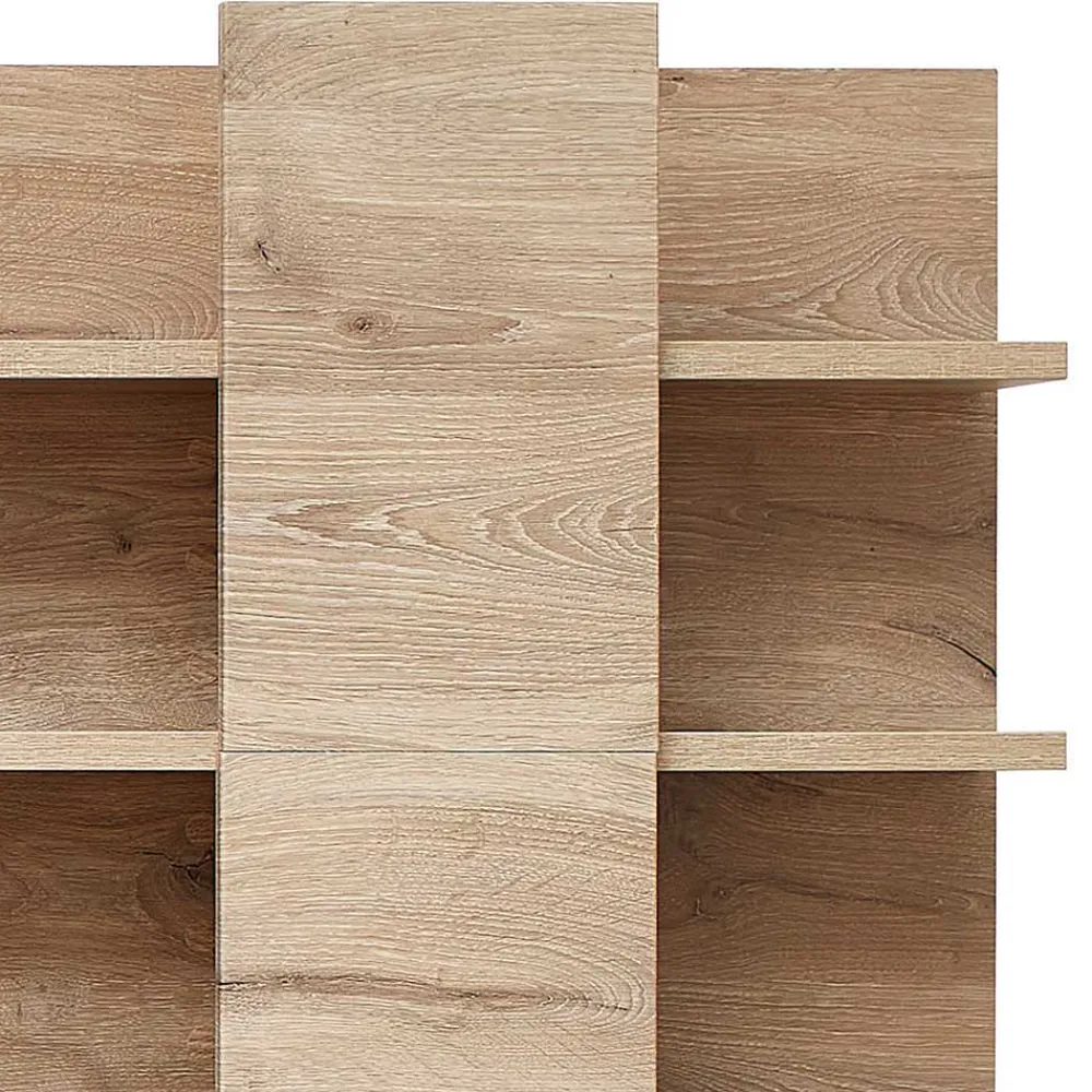 Wohnen Wohnwände<Holzoptik TV Anbauwand Set - Zelio (dreiteilig)