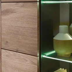 Wohnen Wohnwände<Holzoptik TV Anbauwand Set - Zelio (dreiteilig)