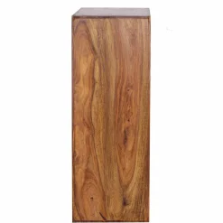 Wohnen Regale<Holzregal massiv Hoslo quadratisches Design
