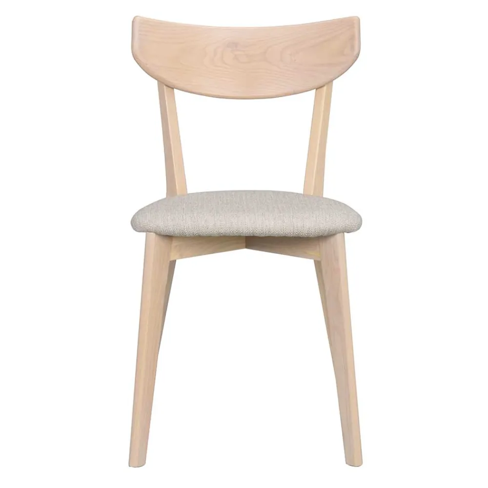 Wohnen Stühle<Holzstühle mit Polstersitz - Mikene (2er Set)