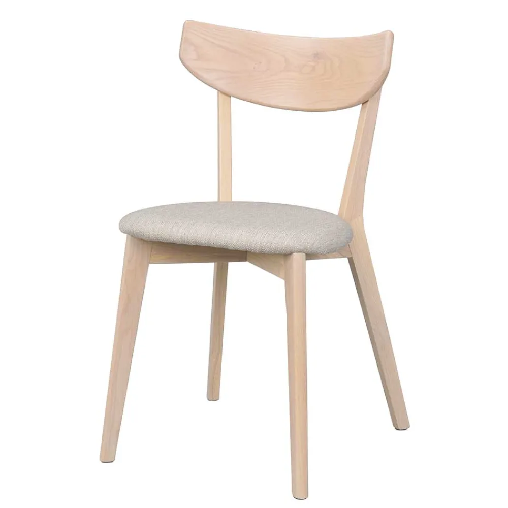 Wohnen Stühle<Holzstühle mit Polstersitz - Mikene (2er Set)