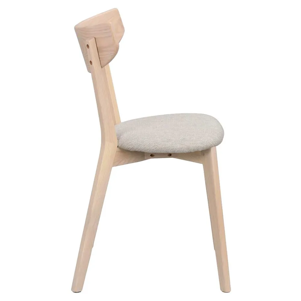 Wohnen Stühle<Holzstühle mit Polstersitz - Mikene (2er Set)