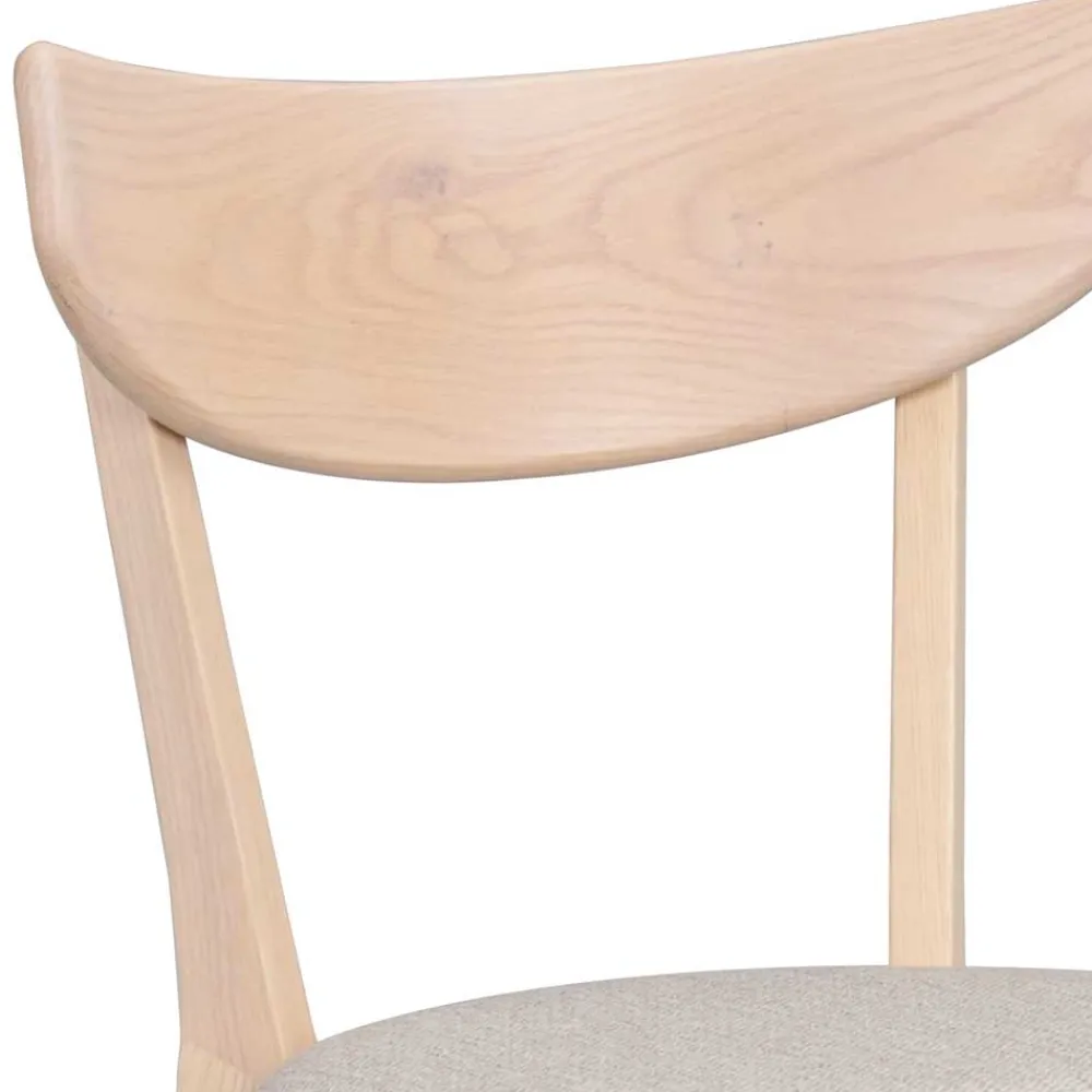 Wohnen Stühle<Holzstühle mit Polstersitz - Mikene (2er Set)