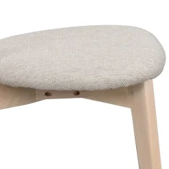 Wohnen Stühle<Holzstühle mit Polstersitz - Mikene (2er Set)