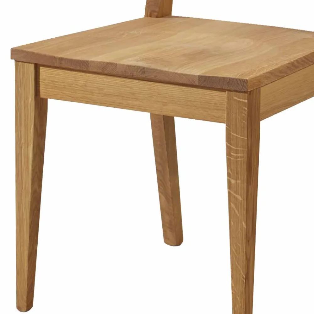 Wohnen Stühle<Holzstuhl Likes aus Wildeiche massiv