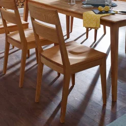 Wohnen Stühle<Holzstuhl Likes aus Wildeiche massiv