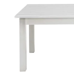 Wohnen Tische<Holztisch Zanaris in Weiß