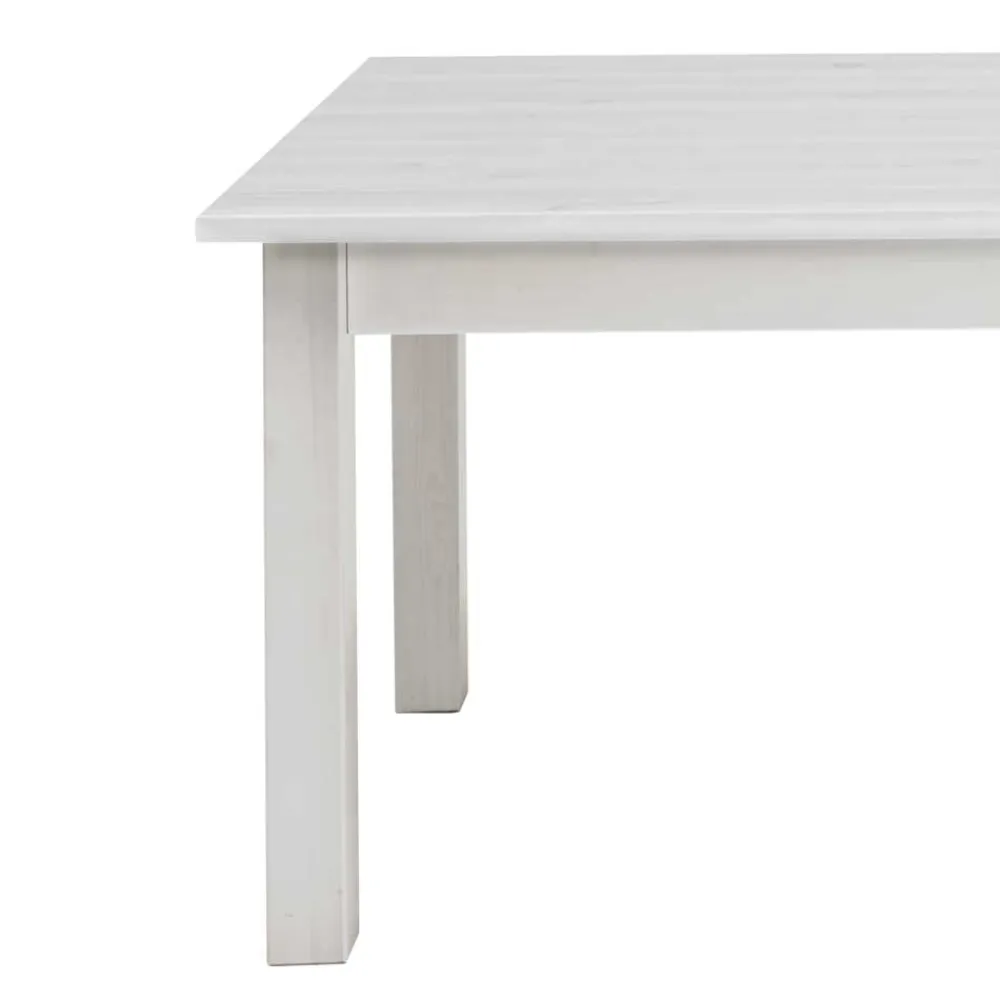 Wohnen Tische<Holztisch Zanaris in Weiß