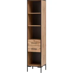 Wohnen Regale<Home Office Regal in Eiche Optik - Zustic
