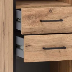 Wohnen Regale<Home Office Regal in Eiche Optik - Zustic