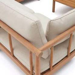 Wohnen Sitzgruppe<Indoor Outdoor Ecksofa & Tisch - Perconia (zweiteilig)