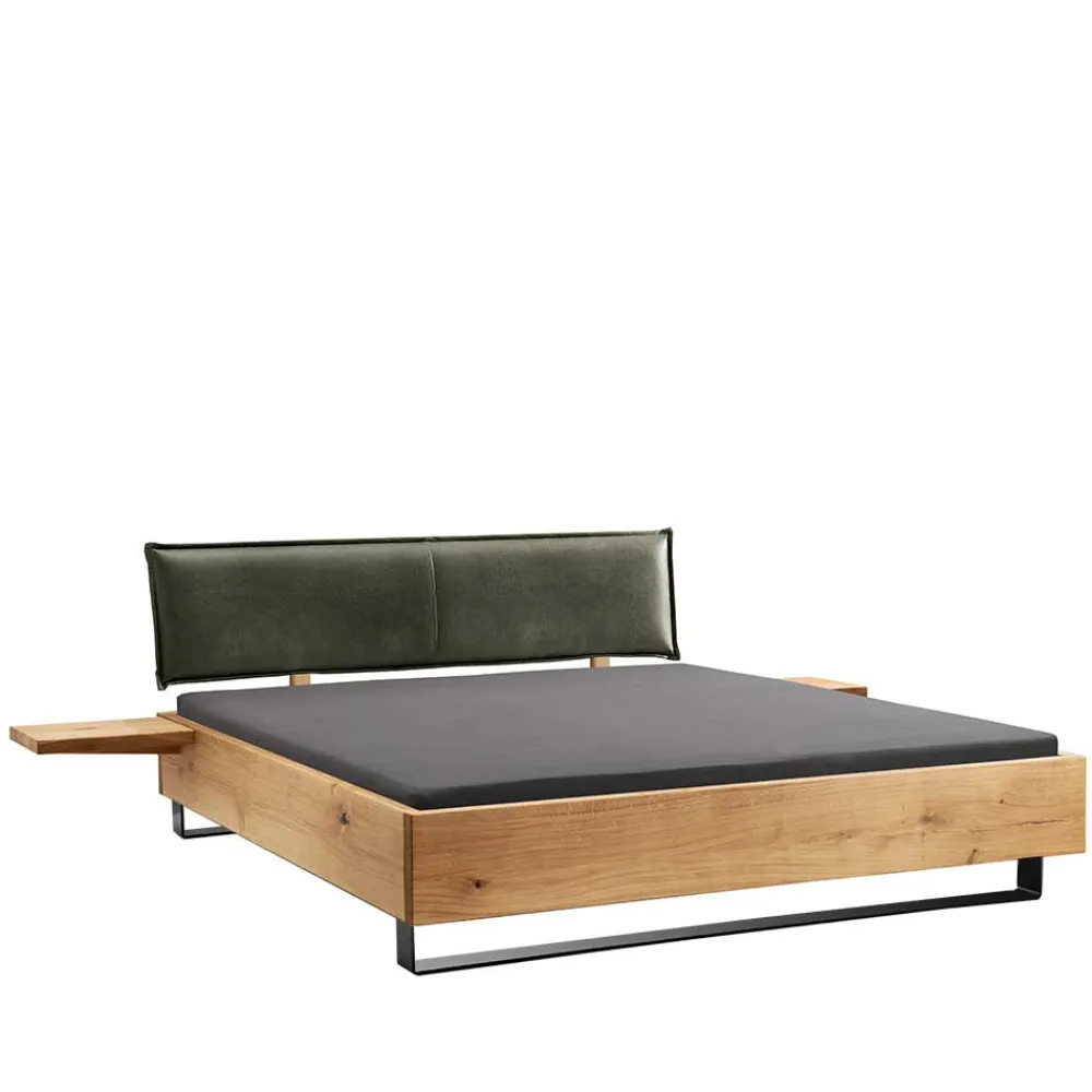 Wohnen Betten<Industrial Bett & Nachttische Set - Greta (dreiteilig)