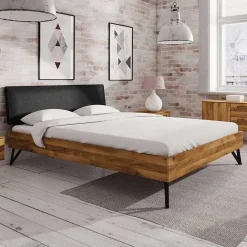 Wohnen Betten<Industrial Bett mit 190 cm Länge - Mandirov