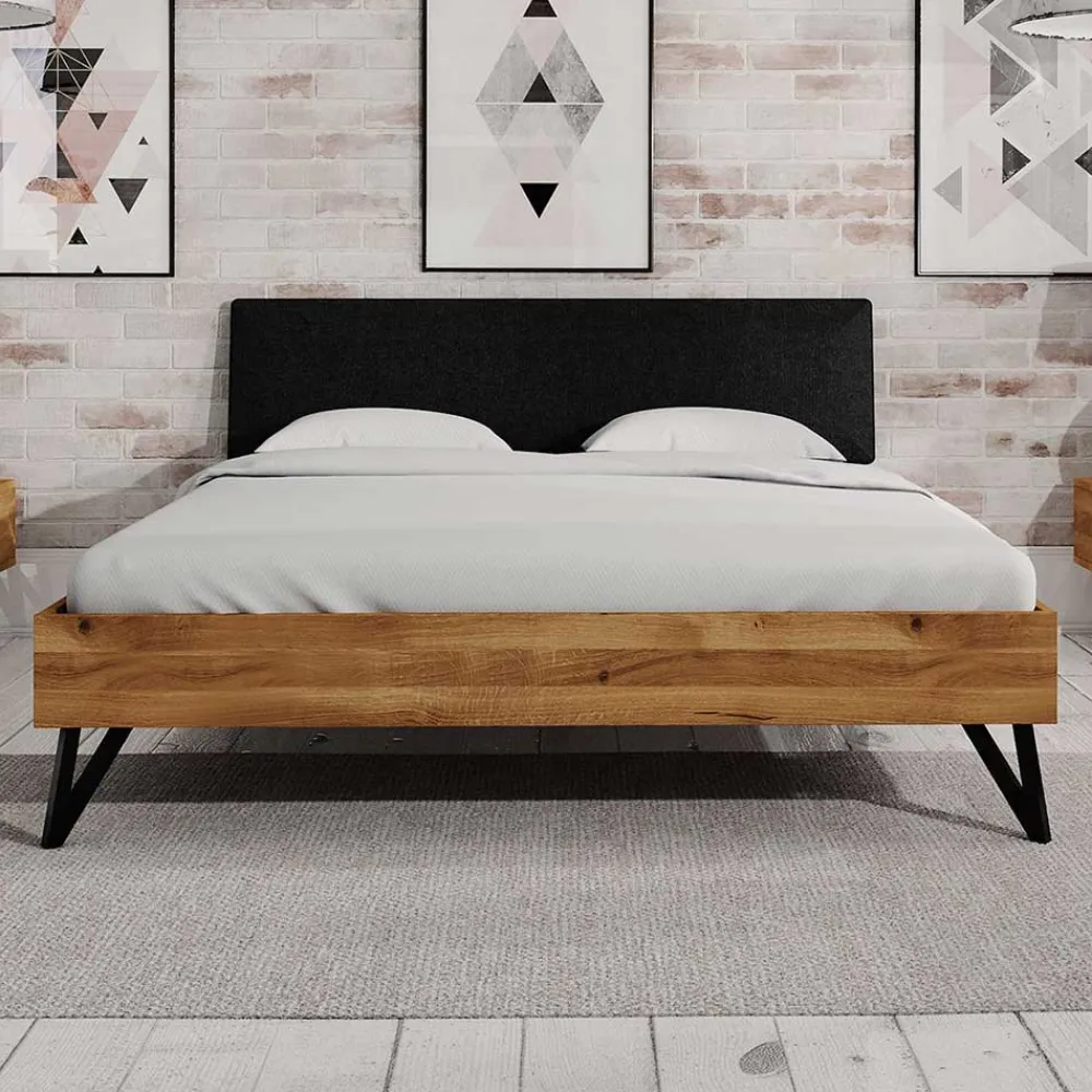 Wohnen Betten<Industrial Bett mit 190 cm Länge - Mandirov