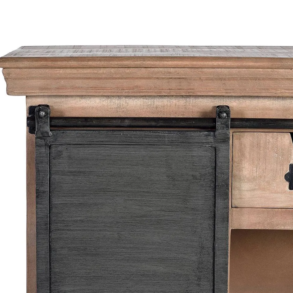 Wohnen Sideboards<Industrial Chic Kommode aus Mangobaum Massivholz - Jantonia