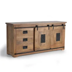 Wohnen Sideboards<Industrial Design Anrichte aus Mangoholz - Semian