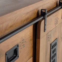 Wohnen Sideboards<Industrial Design Anrichte aus Mangoholz - Semian
