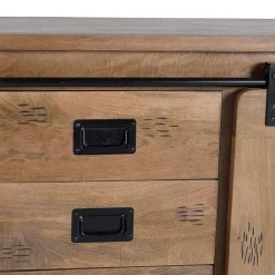 Wohnen Sideboards<Industrial Design Anrichte aus Mangoholz - Semian