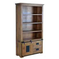 Wohnen Regale<Industrial Design Bücherregal aus Mangoholz - Semian