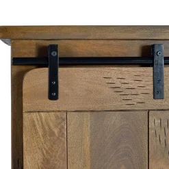 Wohnen Vitrinen<Industrial Design Highboard aus Mangoholz - Semian